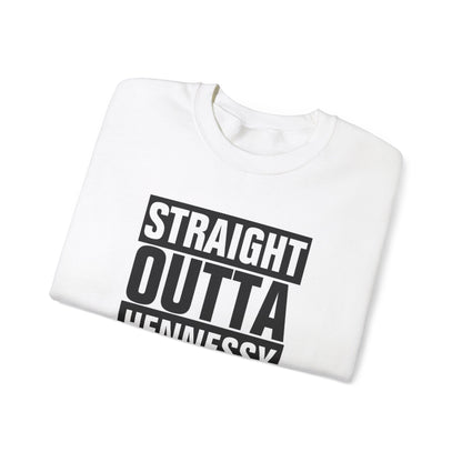 Staight Outta Hennessey Unisex Heavy Blend™ Crewneck Sweatshirt