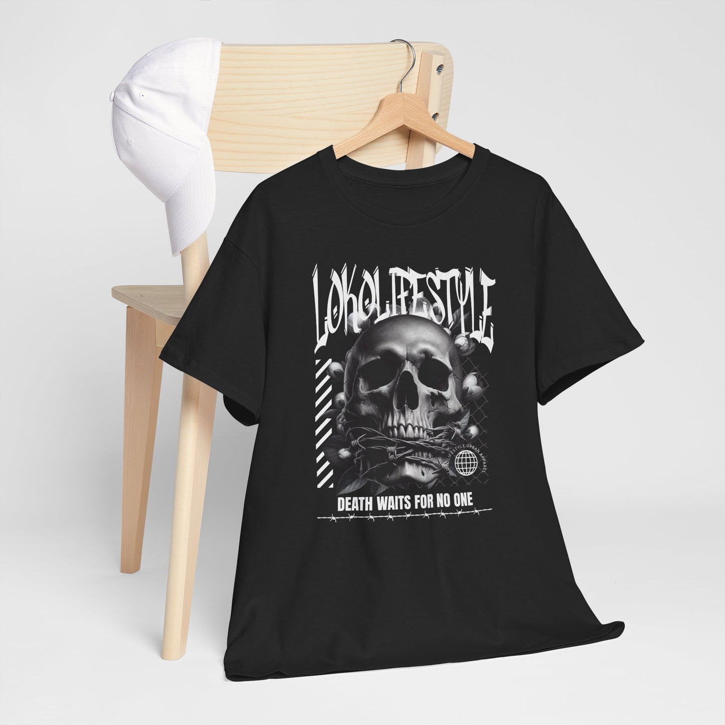 Graphic Tee - Death Waits For No One