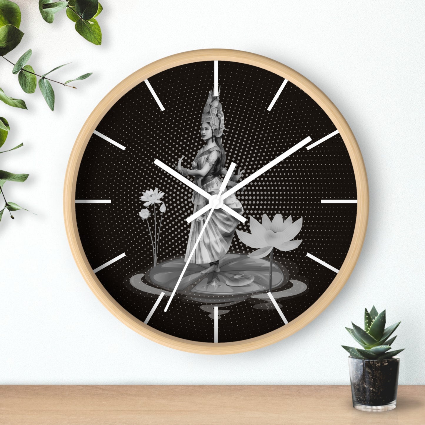 Cambodian Wall Clock