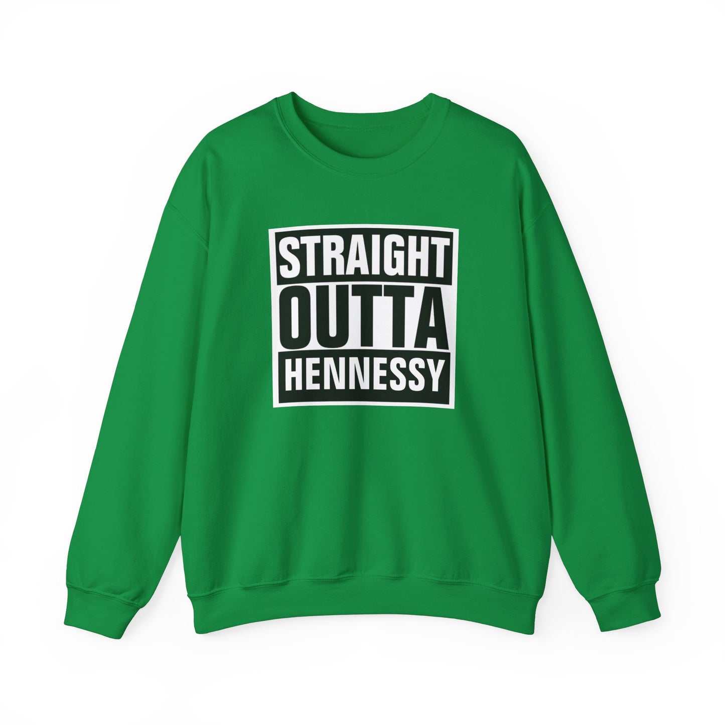 Staight Outta Hennessey Unisex Heavy Blend™ Crewneck Sweatshirt