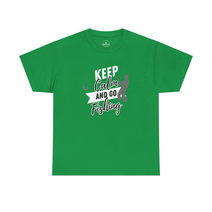 Keep Calm and Go Fishing Graphic Tee