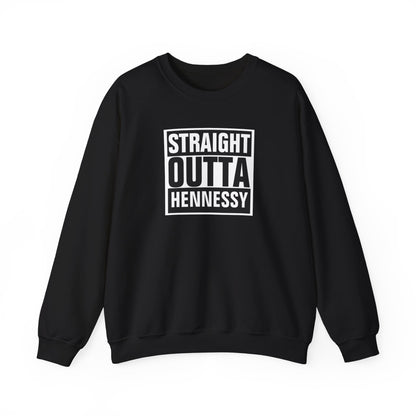 Staight Outta Hennessey Unisex Heavy Blend™ Crewneck Sweatshirt