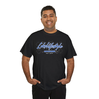 Lokolifestyle Royal Blue White Apparel Tee