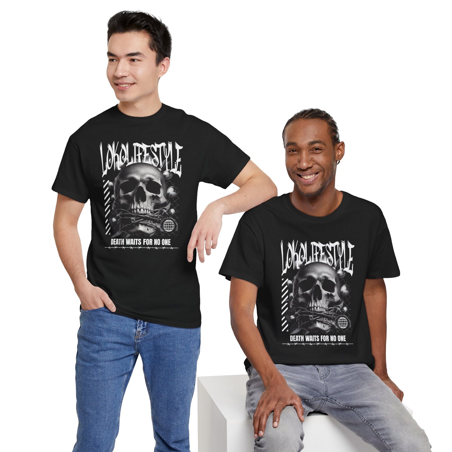 Graphic Tee - Death Waits For No One