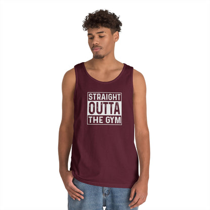 Workout Tank Top - Straight Outta the Gym Design