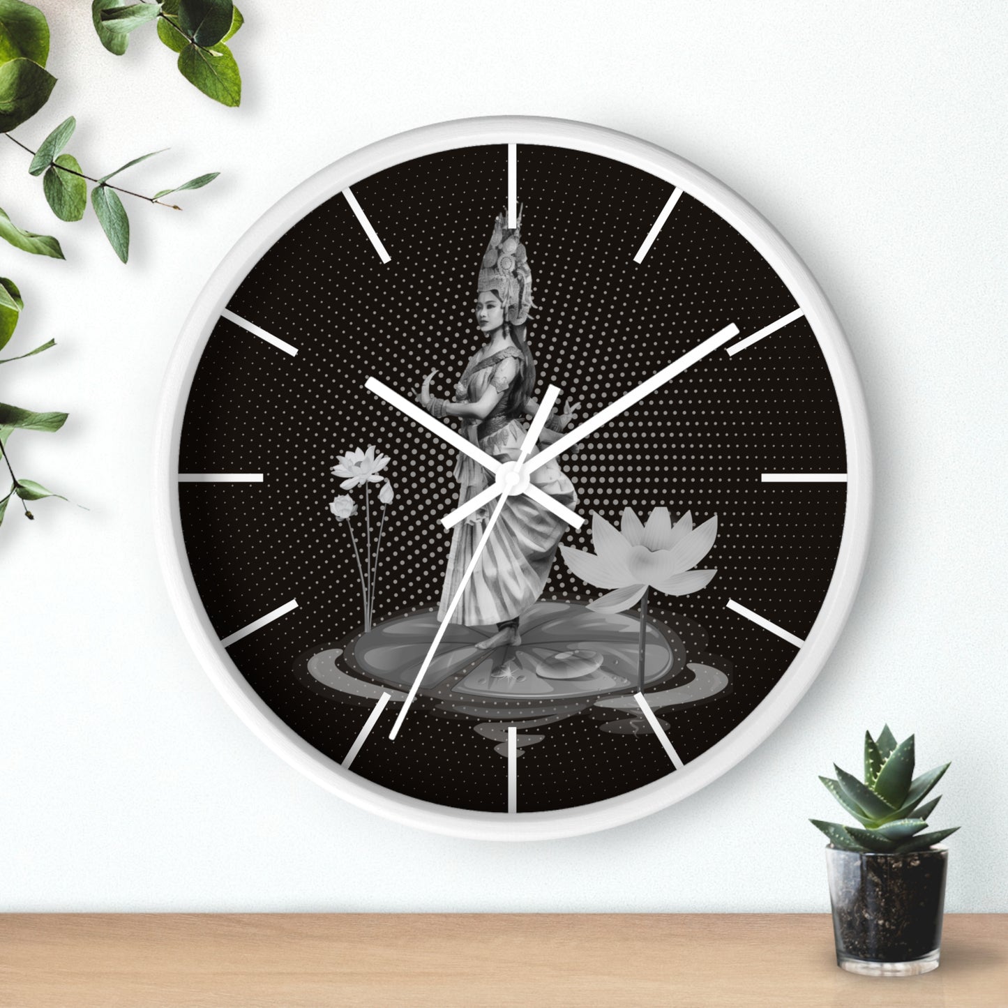 Cambodian Wall Clock