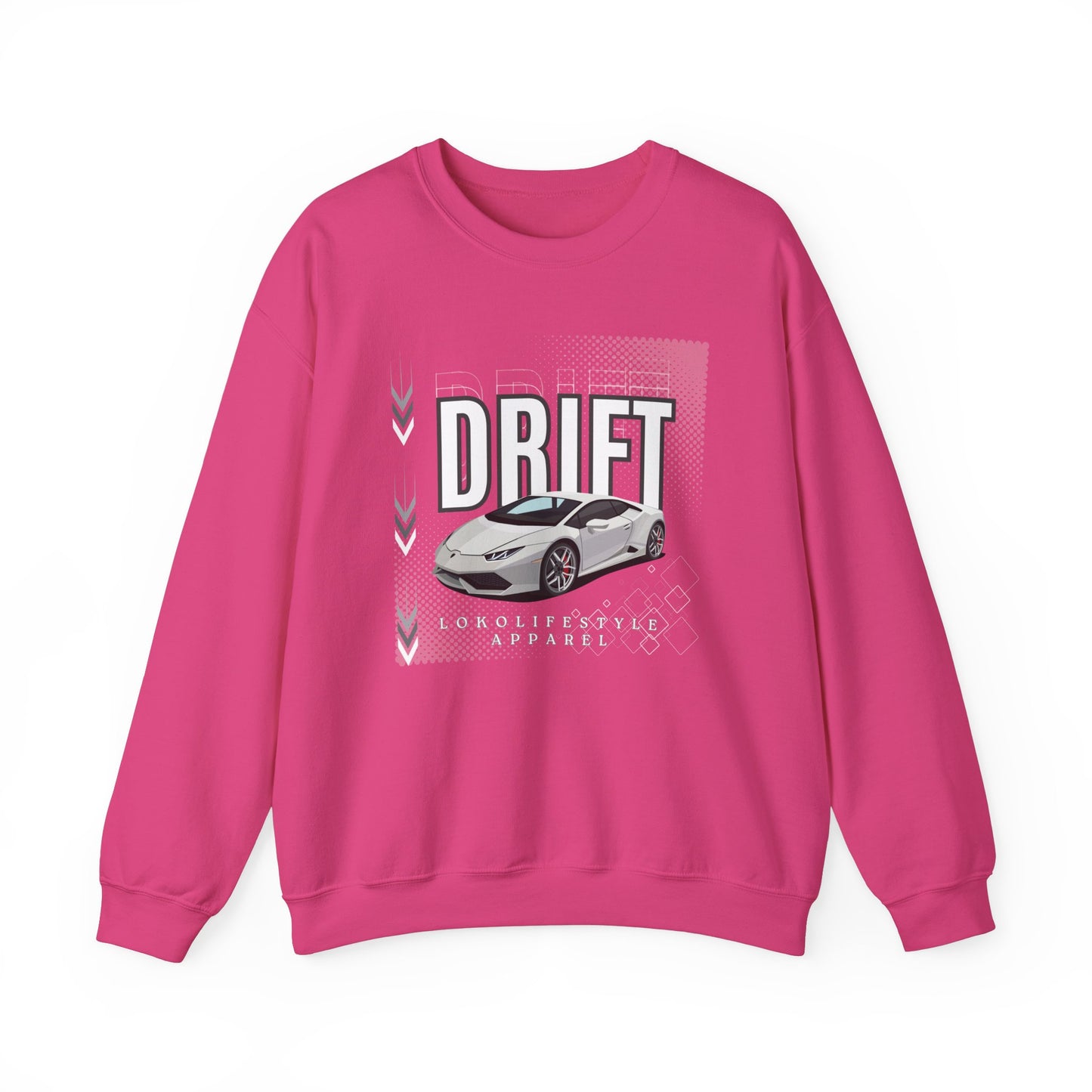 Drift Race Car Unisex Heavy Blend™ Crewneck Sweatshirt