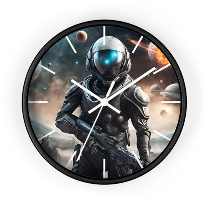 Space Soldier Wall Clock