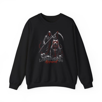 Grim Reaper Pitbull Death Sweatshirt