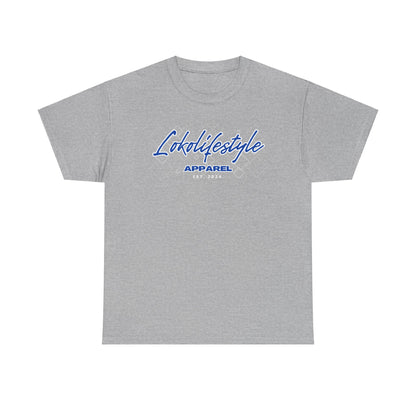 Lokolifestyle Royal Blue White Apparel Tee