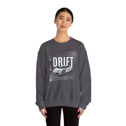 Drift Race Car Unisex Heavy Blend™ Crewneck Sweatshirt