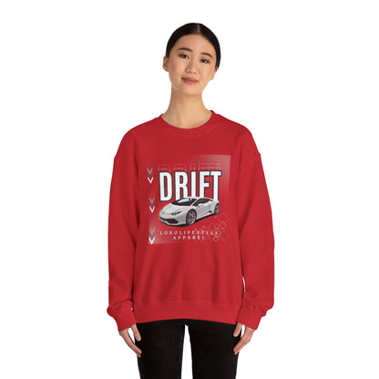 Drift Race Car Unisex Heavy Blend™ Crewneck Sweatshirt