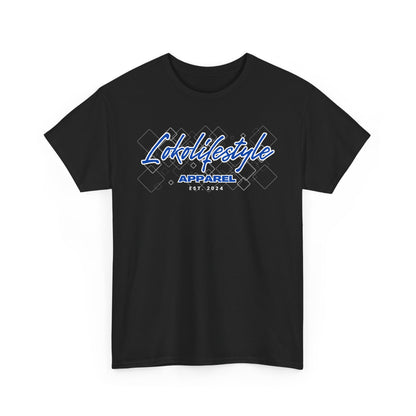 Lokolifestyle Royal Blue White Apparel Tee