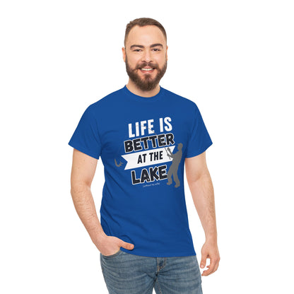 Lake Life Unisex Tee - Life is Better at the Lake (without my wife)