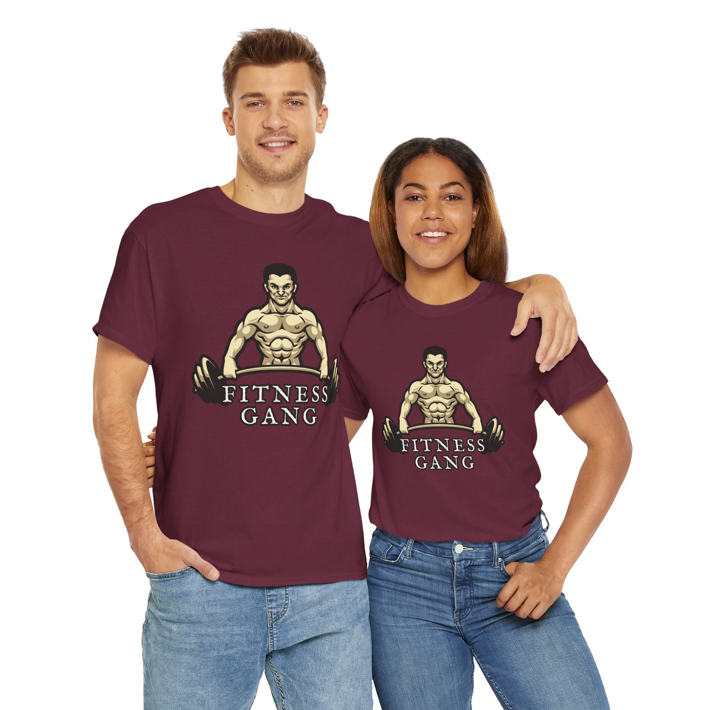 Fitness Gang Tee - Unisex Heavy Cotton Tee