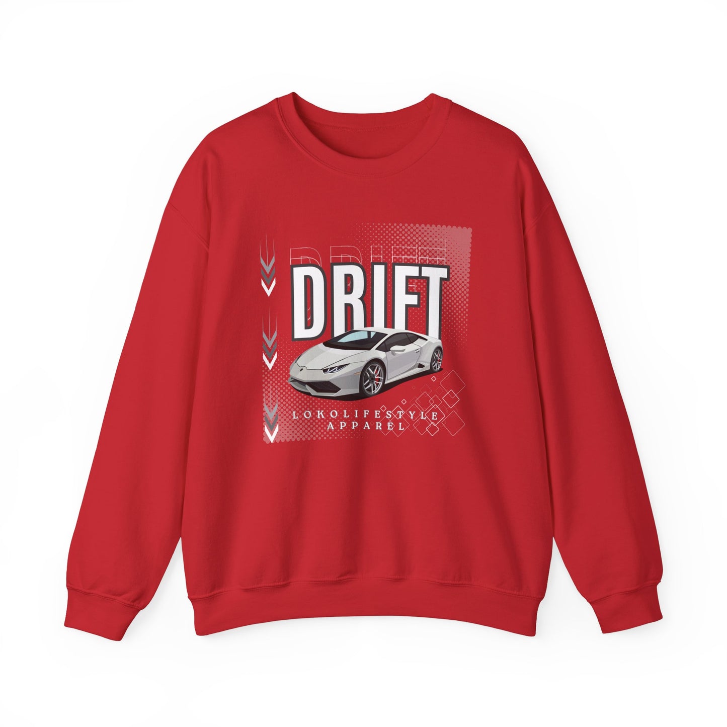 Drift Race Car Unisex Heavy Blend™ Crewneck Sweatshirt