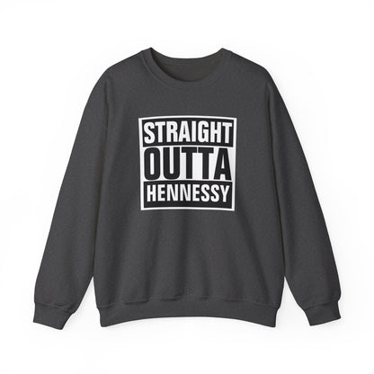 Staight Outta Hennessey Unisex Heavy Blend™ Crewneck Sweatshirt