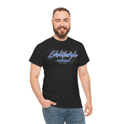 Lokolifestyle Royal Blue White Apparel Tee