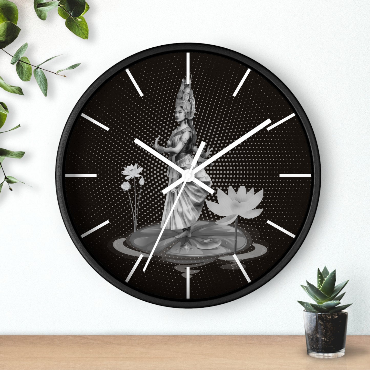 Cambodian Wall Clock