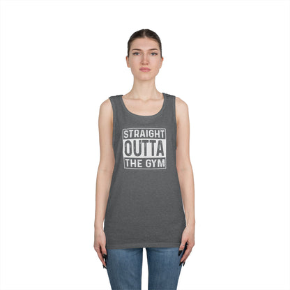 Workout Tank Top - Straight Outta the Gym Design