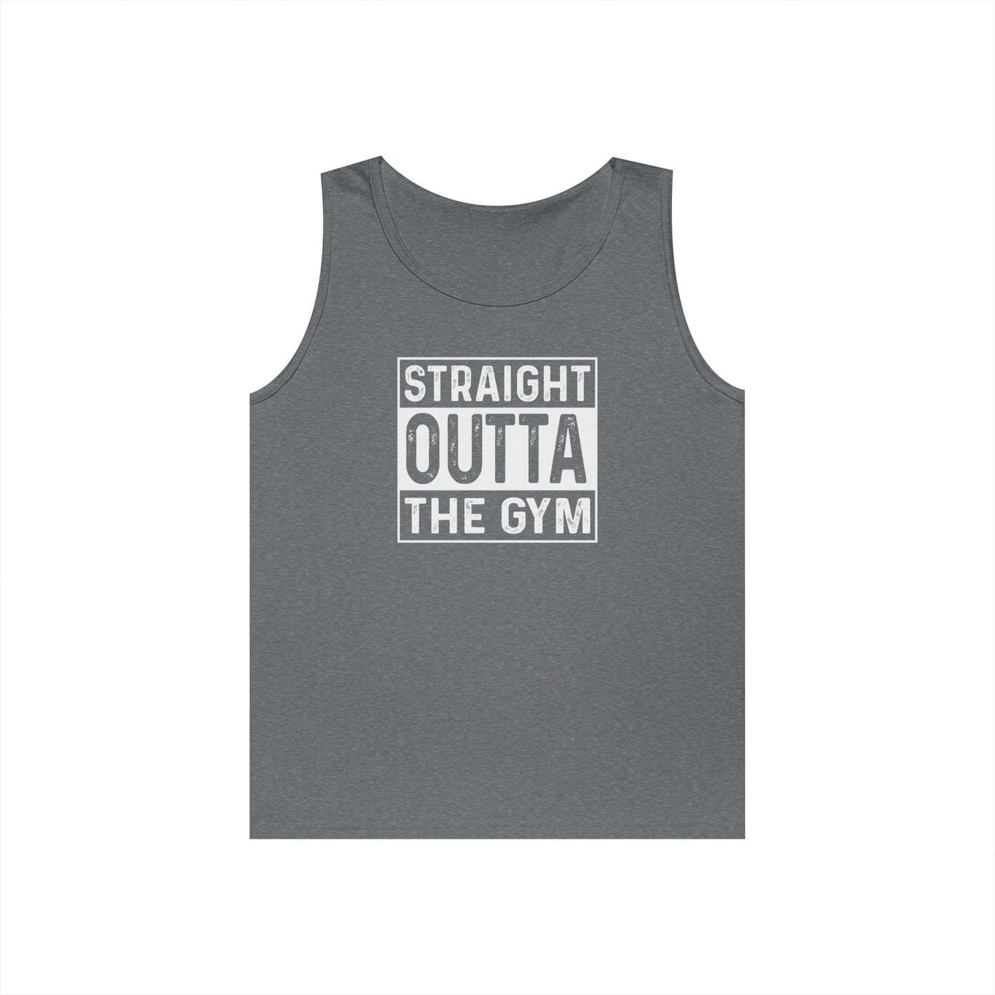 Workout Tank Top - Straight Outta the Gym Design