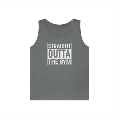 Workout Tank Top - Straight Outta the Gym Design