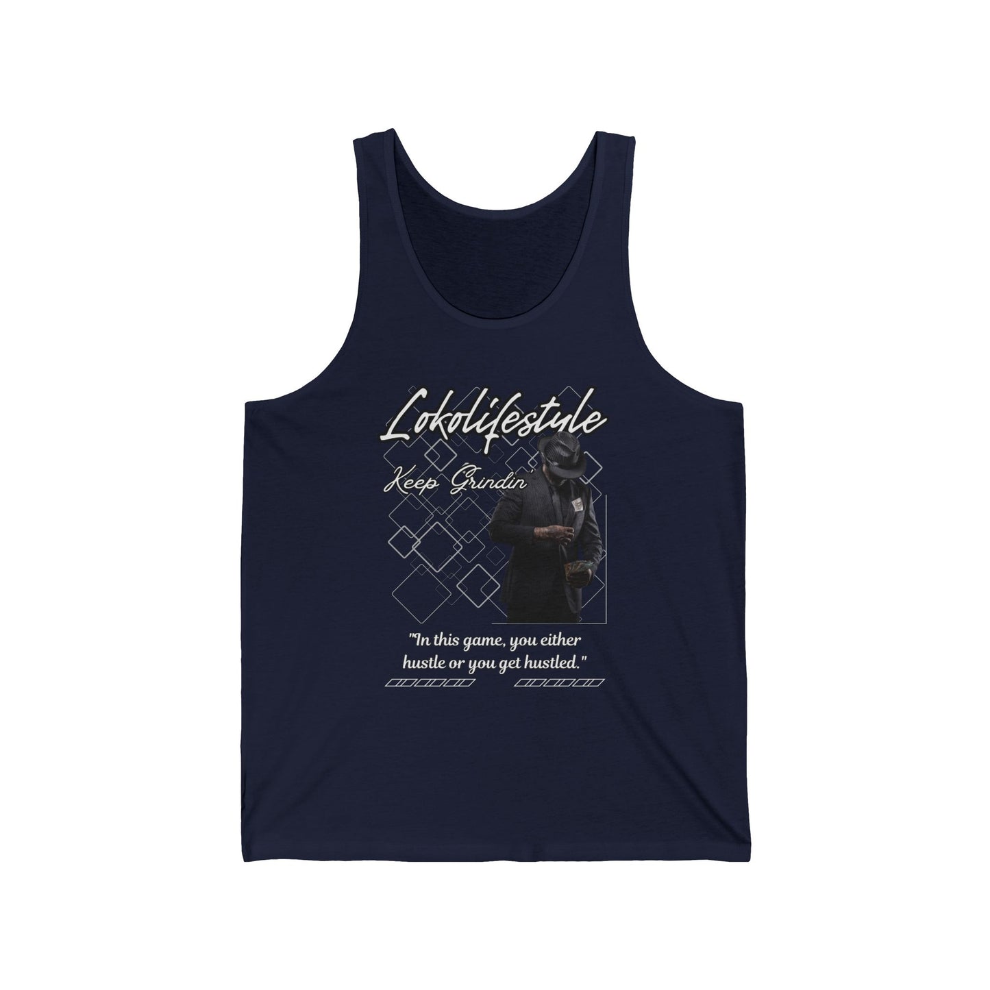 Grindin' Hustle Unisex Tank Top