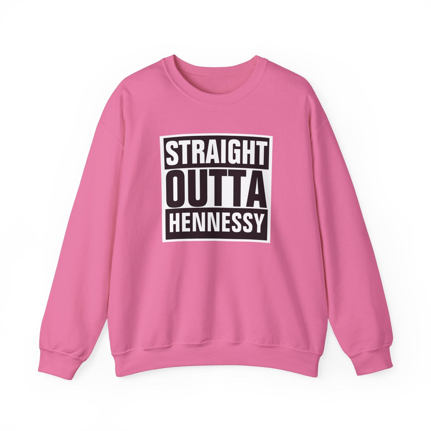 Staight Outta Hennessey Unisex Heavy Blend™ Crewneck Sweatshirt