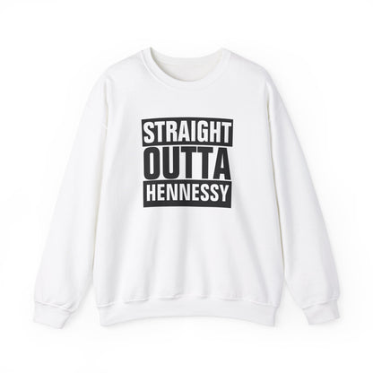 Staight Outta Hennessey Unisex Heavy Blend™ Crewneck Sweatshirt