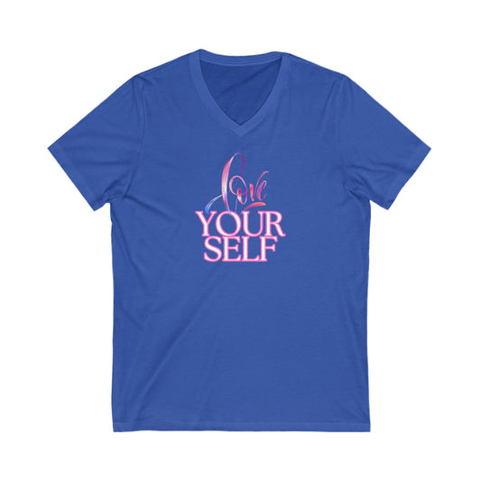 Love Yourself V-Neck Tee