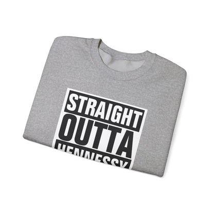 Staight Outta Hennessey Unisex Heavy Blend™ Crewneck Sweatshirt