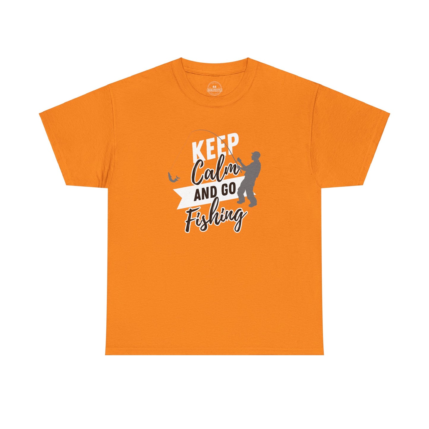 Keep Calm and Go Fishing Graphic Tee