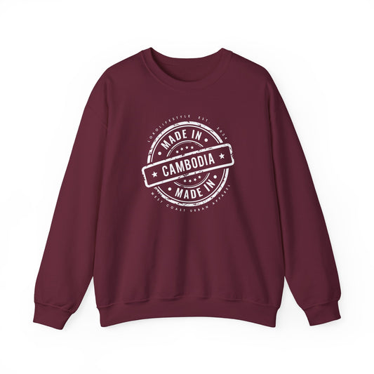 Made in Cambodia Unisex Heavy Blend™ Crewneck Sweatshirt