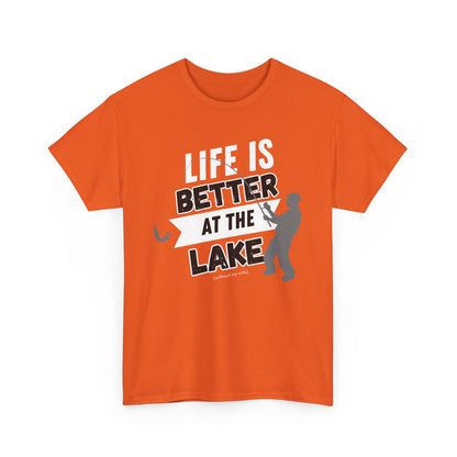 Lake Life Unisex Tee - Life is Better at the Lake (without my wife)