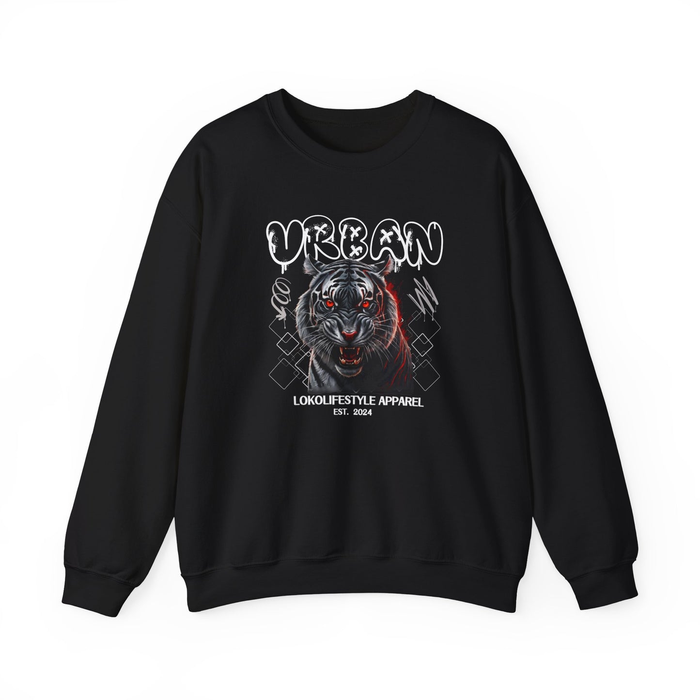 Red Eyed Tiger Unisex Heavy Blend™ Crewneck Sweatshirt