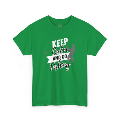 Keep Calm and Go Fishing Graphic Tee