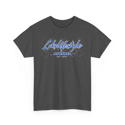 Lokolifestyle Royal Blue White Apparel Tee